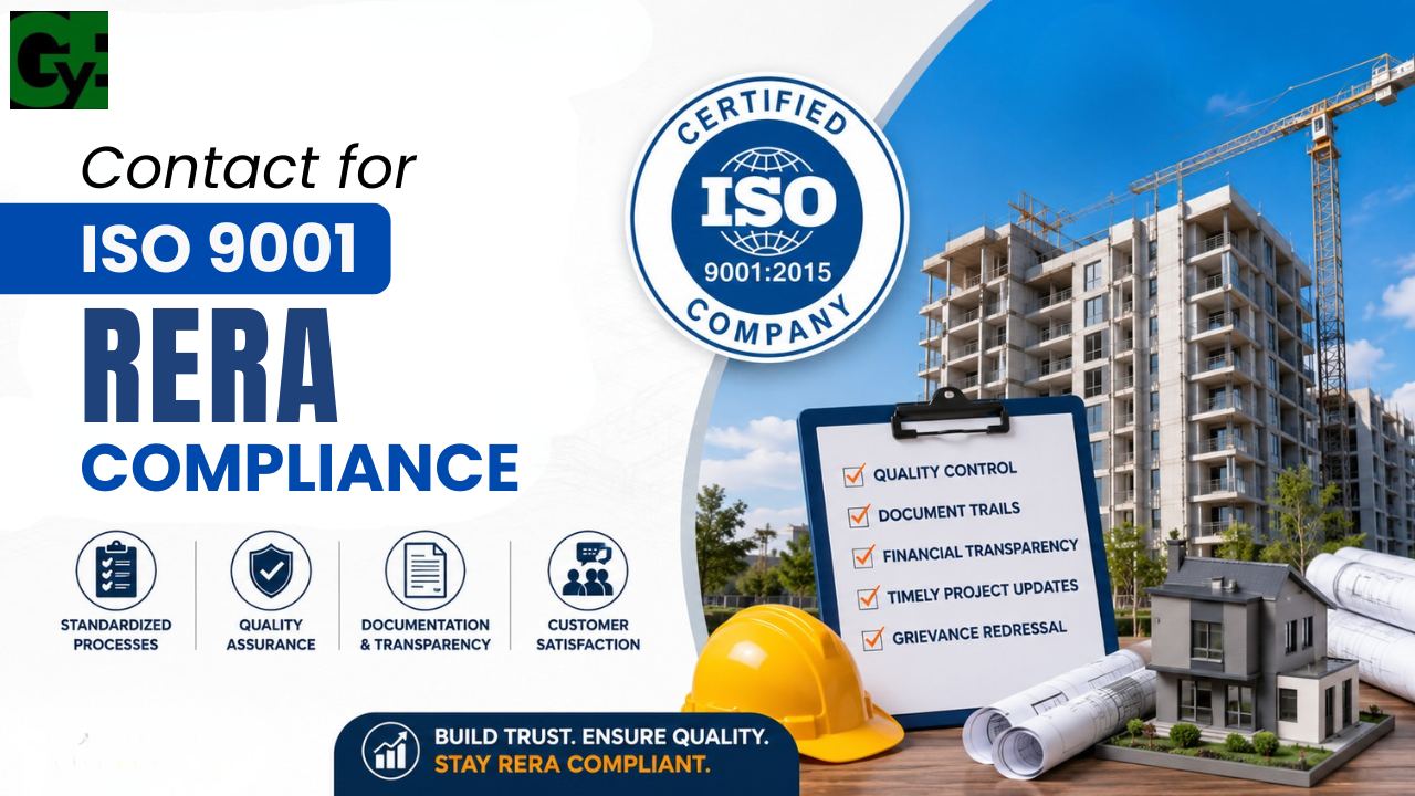 ISO 9001 Certification for RERA Compliance: Real Estate Developers